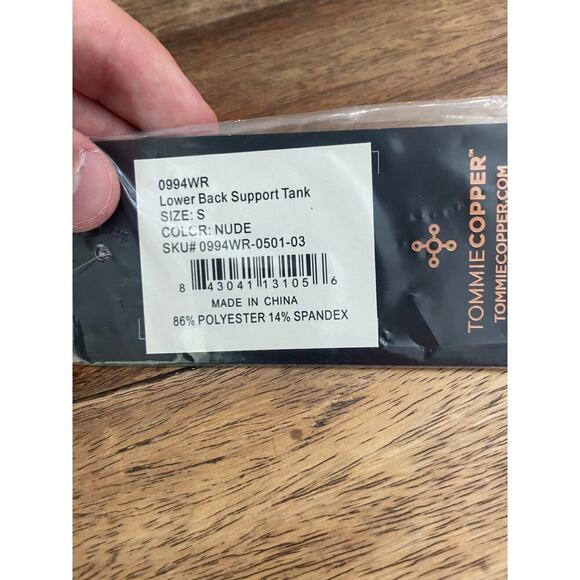 NWT TOMMIE COPPER Women's Lower Back Support Tank Top Size Small - Picture 8 of 11